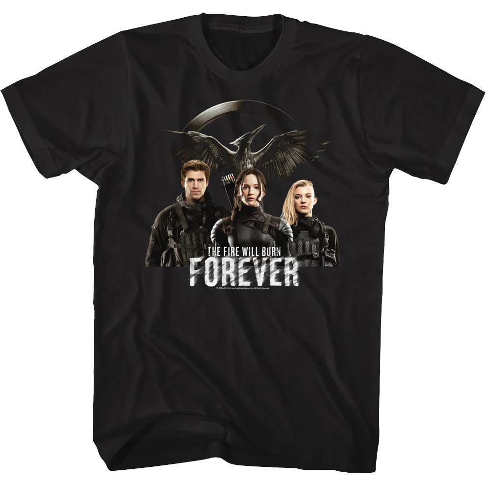 The Fire Will Burn Forever Hunger Games Tshirt